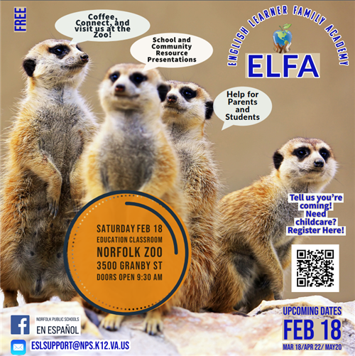 ELFA English Flyer